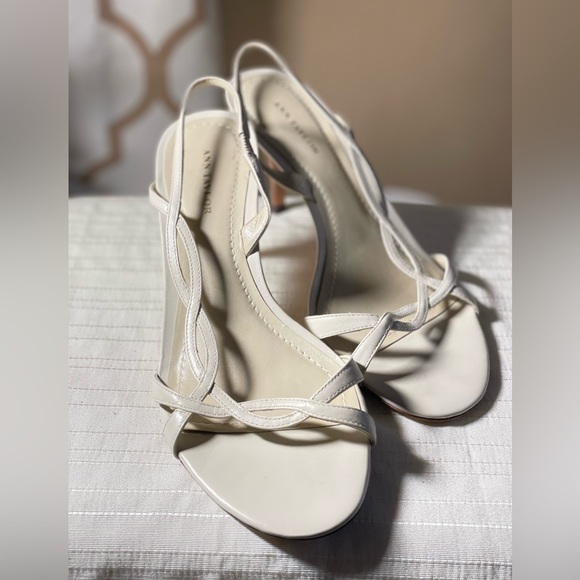 ANN TAYLOR - Strappy Heeled Sandals size: 7 - Picture 5 of 5